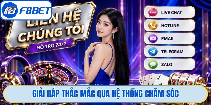 Giải đáp thắc mắc qua hệ thống chăm sóc